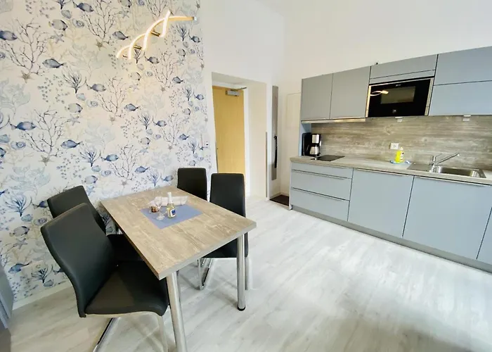 Apartmán Berringer, Scholle, Direkt An Der Promenade *